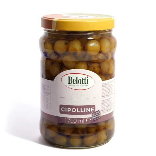 Cipolline in aceto balsamico di Modena IGP. Conserve alimentari sott'olio e sottaceto.