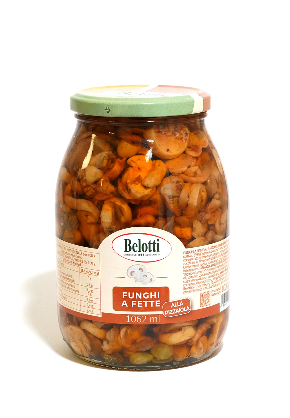 Funghi a fette alla pizzaiola