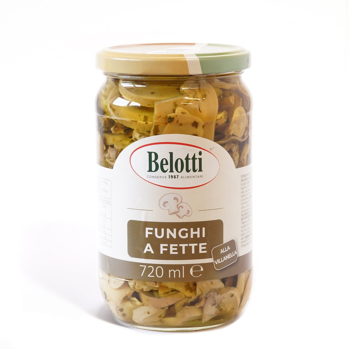 Funghi a fette alla villanella