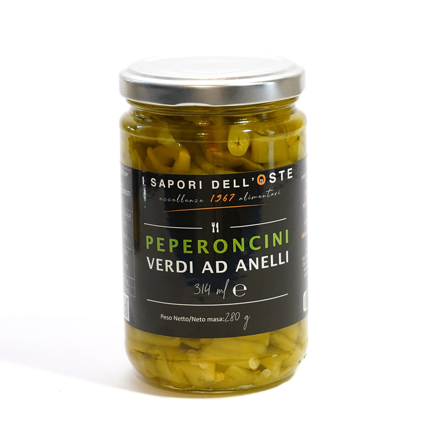 Peperoncini verdi ad anelli - I sapori dell'oste