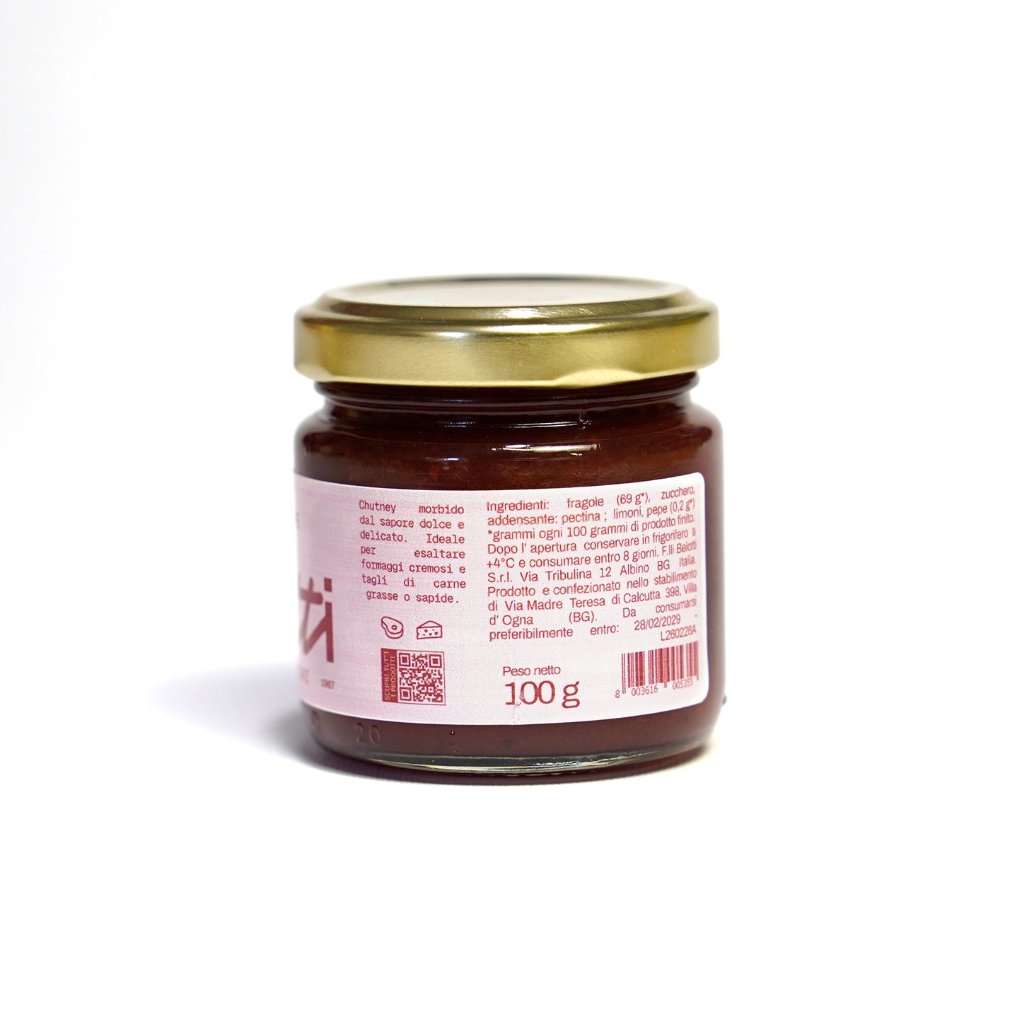 Chutney Fragole e Pepe