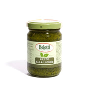 Pesto alla ligure. Conserve alimentari sott'olio e sottaceto.